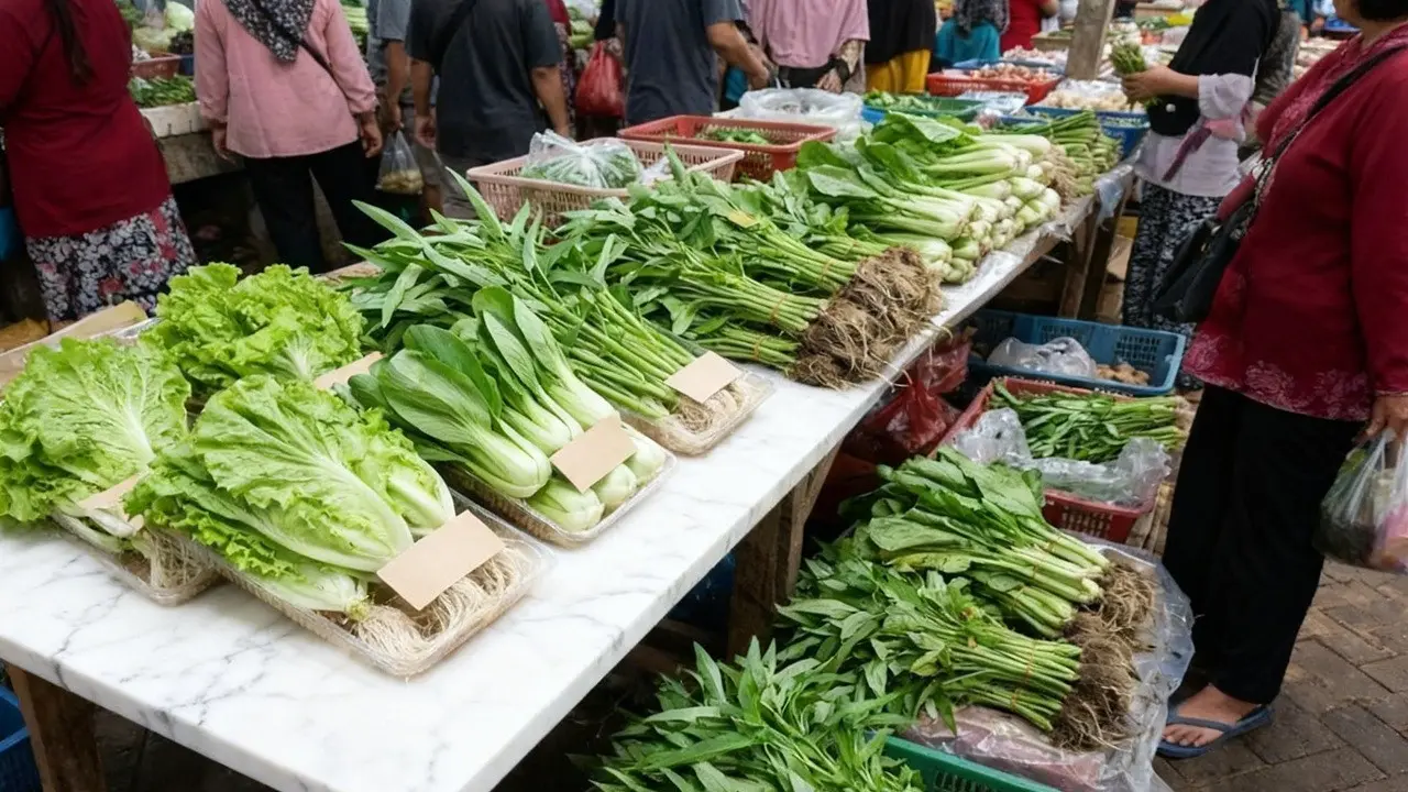 Cara Membedakan Sayur Hidroponik dan Konvensional