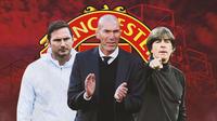 Manchester United - Frank Lampard, Zinedine Zidane, Joachim Loew (Bola.com/Adreanus Titus)