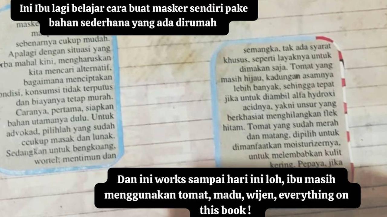 Berisi Potongan Koran yang Ditempel, Momen Wanita Temui Buku Lawas Milik Ibunya di Tahun 1980 Ini Curi Perhatian