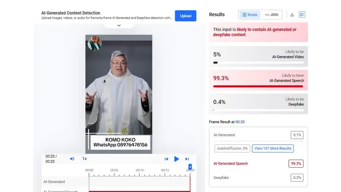Hasil Hivemoderation klaim video Romo Koko salurkan dana untuk umat Katolik
