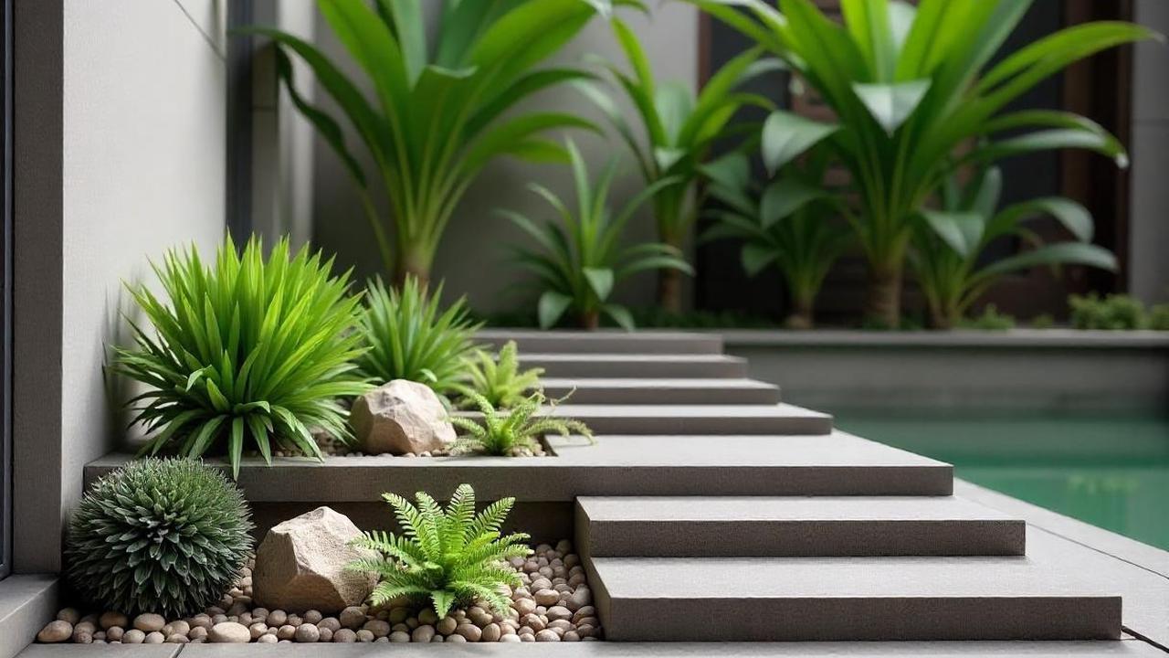 Taman kering dalam rumah