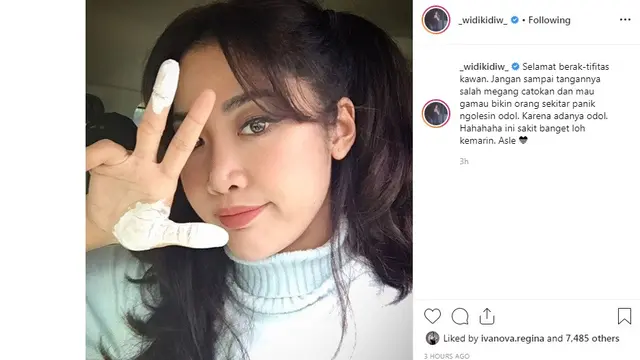 Widi Vierratale (Foto: Instagram/@_widikidiw_)