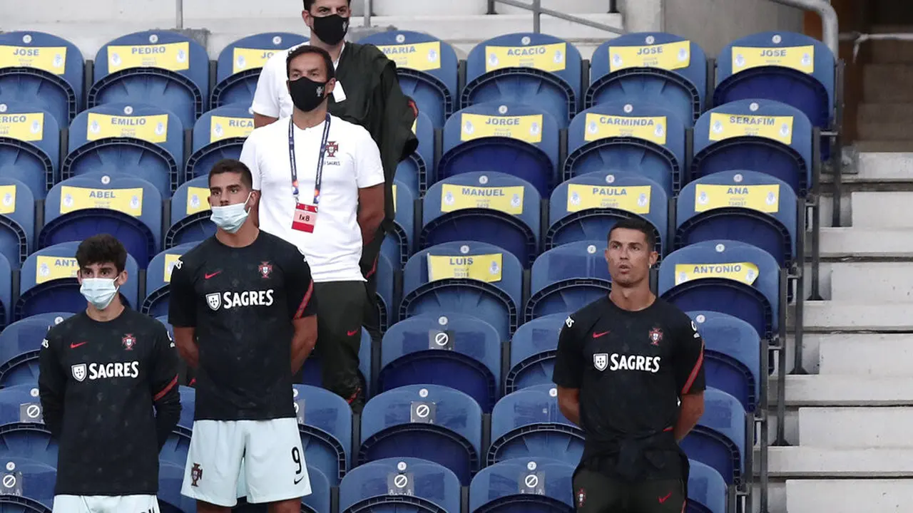 Kapten Timnas Portugal, Cristiano Ronaldo.