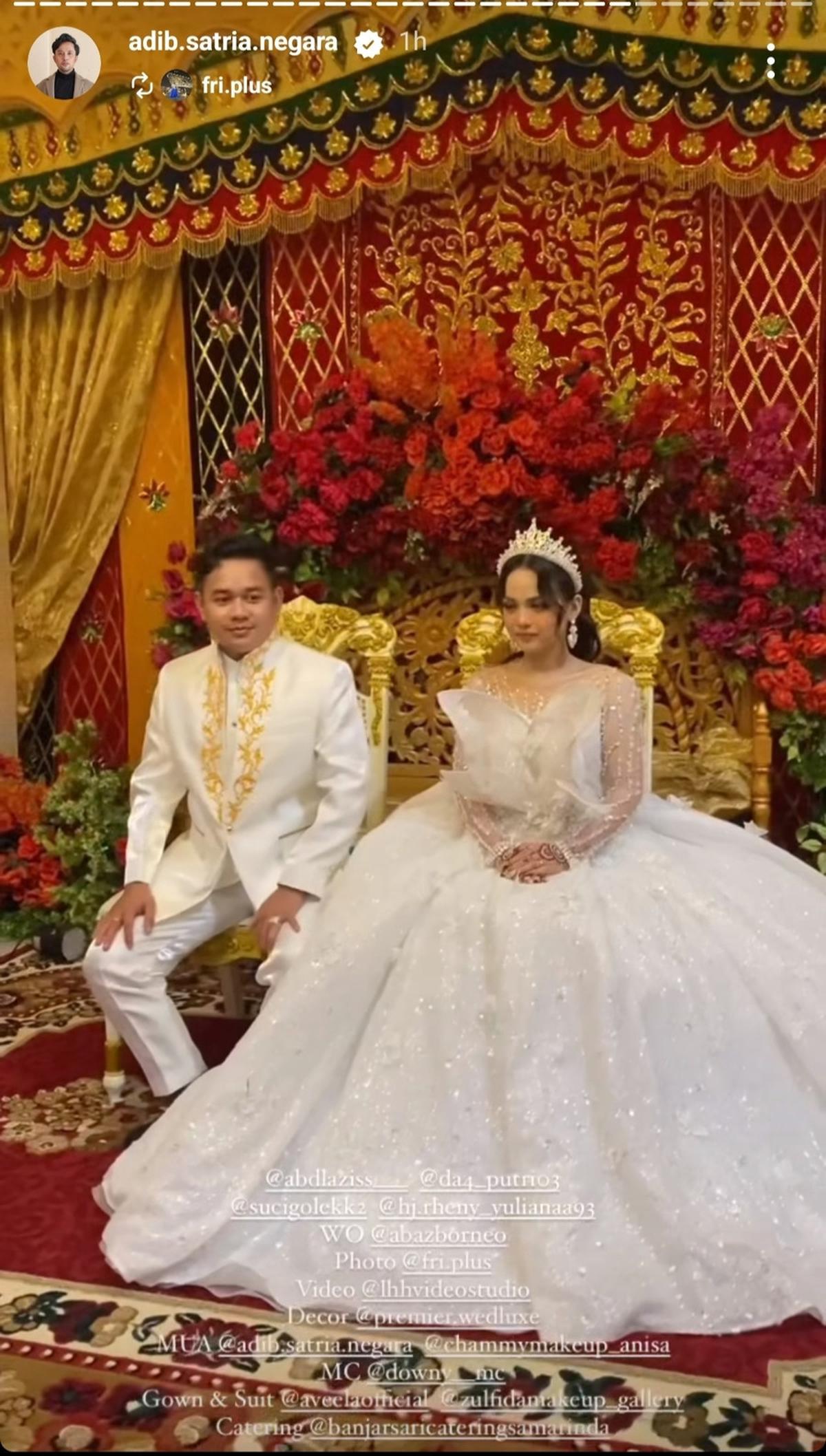 Ngunduh Mantu Diselenggarakan di Keluarga Mempelai Pria