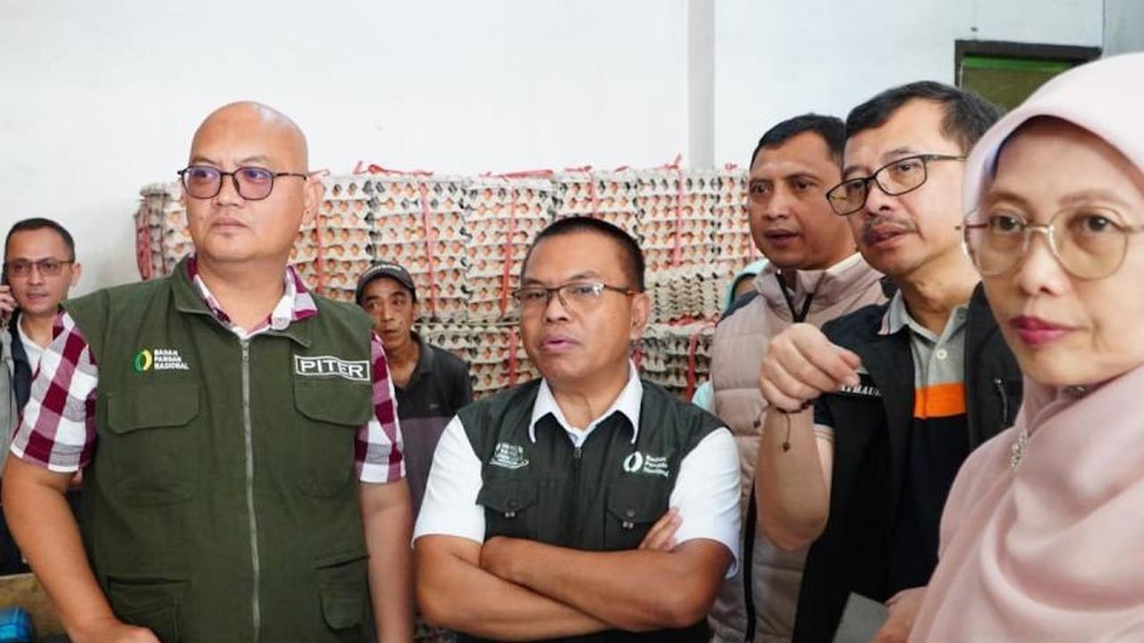 Bapanas dan Satgas Pangan Kompak Redam Fluktuasi Harga Telur Ayam di Bandung Jelang Idulfitri