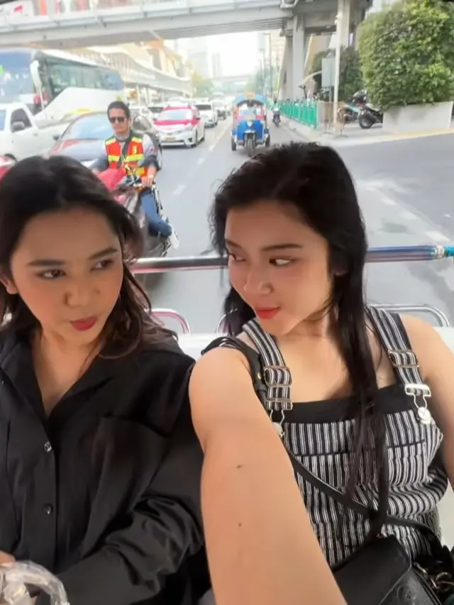 Tiara Andini dan Ziva Magnolya di Thailand