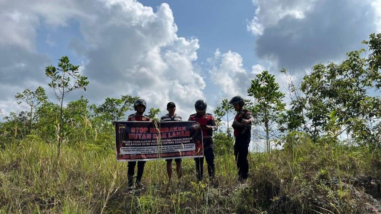 Antisipasi Kemarau Kering, Polres Intensifkan Patroli Karhutla Penajam