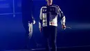 T.O.P, salah satu personel Bigbang yang mahir dalam rap. BigBang sendiri memang dikenal sebagai boyband yang punya daya ledak tinggi. (Wimbarsana/Bintang.com)