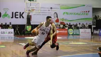 Pelita Jaya menutup seri terakhir IBL 2017-2018 dengan kemenangan atas Garuda Bandung. (IBL)