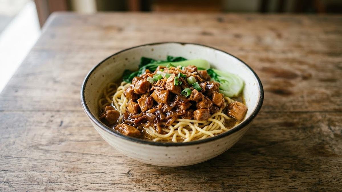 Resep Mie Ayam Wonogiri Rumahan yang Gurih dan Kental