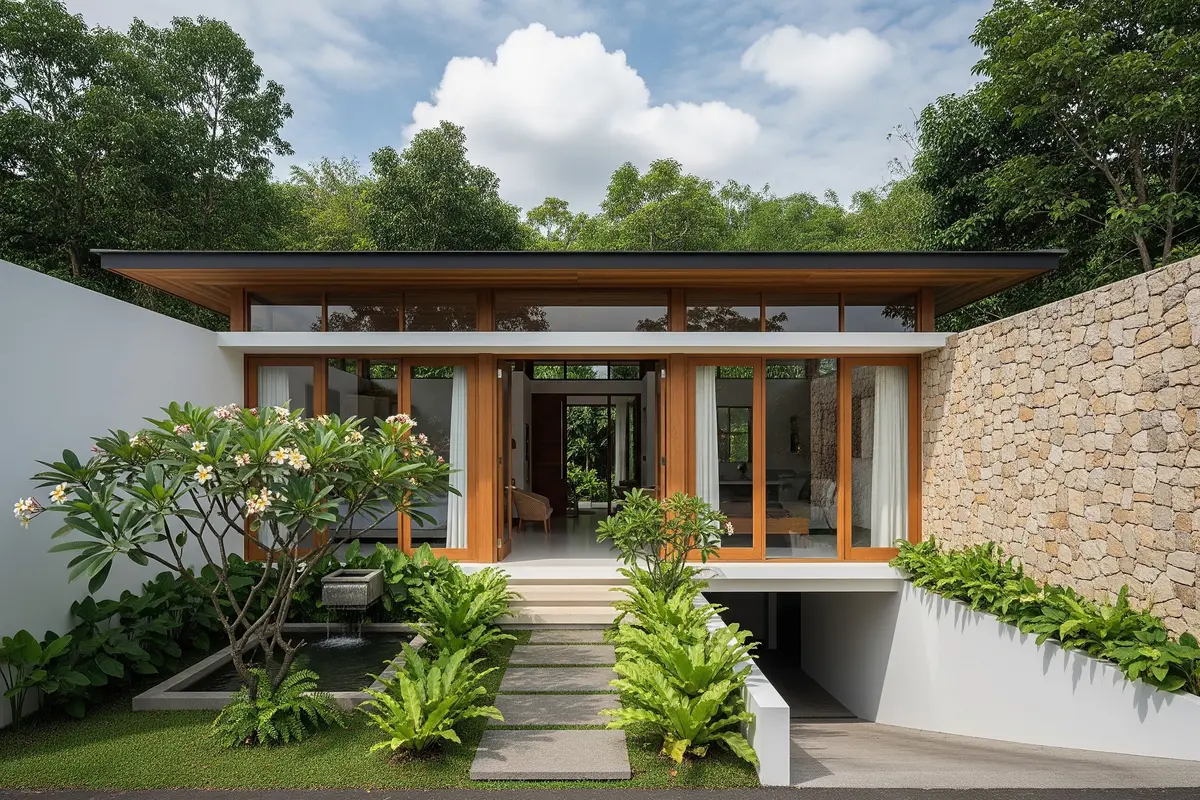 9 Desain Rumah 1 Lantai Ada Basement untuk Parkir, Solusi Optimalisasi Lahan