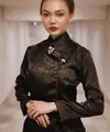 Lewat unggahan Instagramnya, Rina Nose membagikan potretnya yang berdandan ala Dasiyah &lsquo;Gadis Kretek&rsquo; di panggung 13 tahun Mata Najwa. [@rinanose16]