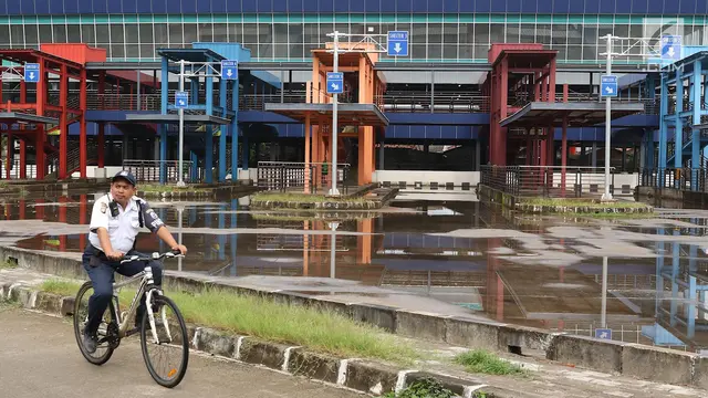Sudah Diresmikan Desember Tahun Lalu, Terminal Pondok Cabe Masih Sepi