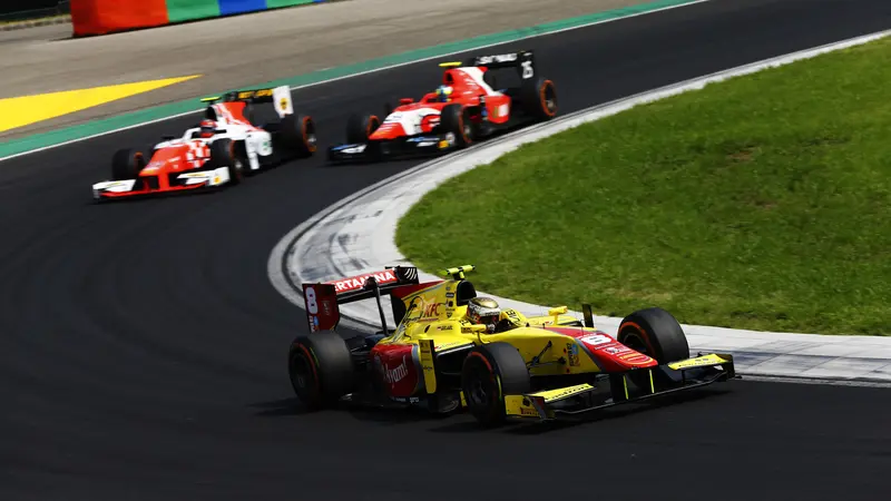 Pembalap Pertamina Campos Racing Sean Gelael (GP2 Media Service)