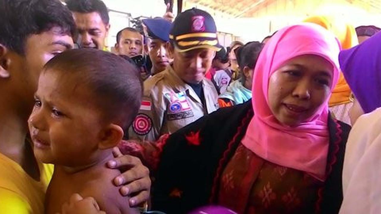 Bantuan telat, korban gempa di Sorong hadang rombongan Khofifah