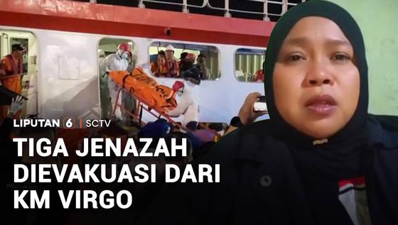 Tiga Jenazah KM Virgo Dievakuasi dari Badan Kapal