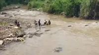 Anak 9 Tahun Hanyut Saat Berenang Bersama Temannya di Sungai Cianjur