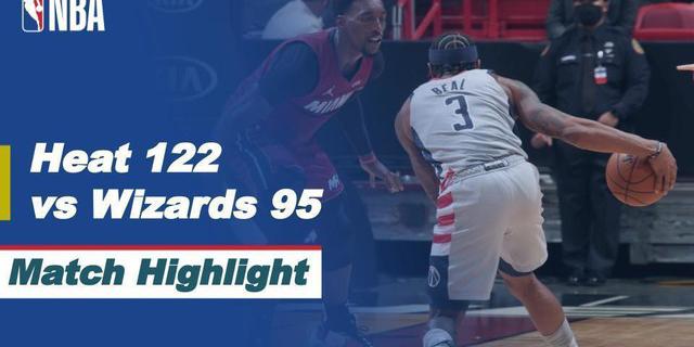VIDEO: Highlights NBA, Miami Heat Kalahkan Washington Wizards 122-95
