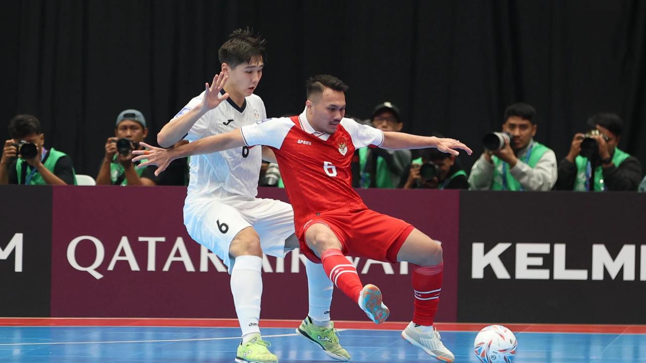 FOTO: Kalahkan Kirgistan, Timnas Futsal Indonesia Pastikan Tiket Perempat Final Piala Asia 2026