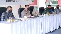 Kapolda NTB Irjen Pol Mohammad Iqbal memimpin Rapat Koordinasi dalam rangka penegakan hukum Protokol Kesehatan Covid-19 pada tahapan Pilkada Serentak 2020 di Provinsi Nusa Tenggara Barat, Senin (14/9/2020). (Foto: Humas Polri)