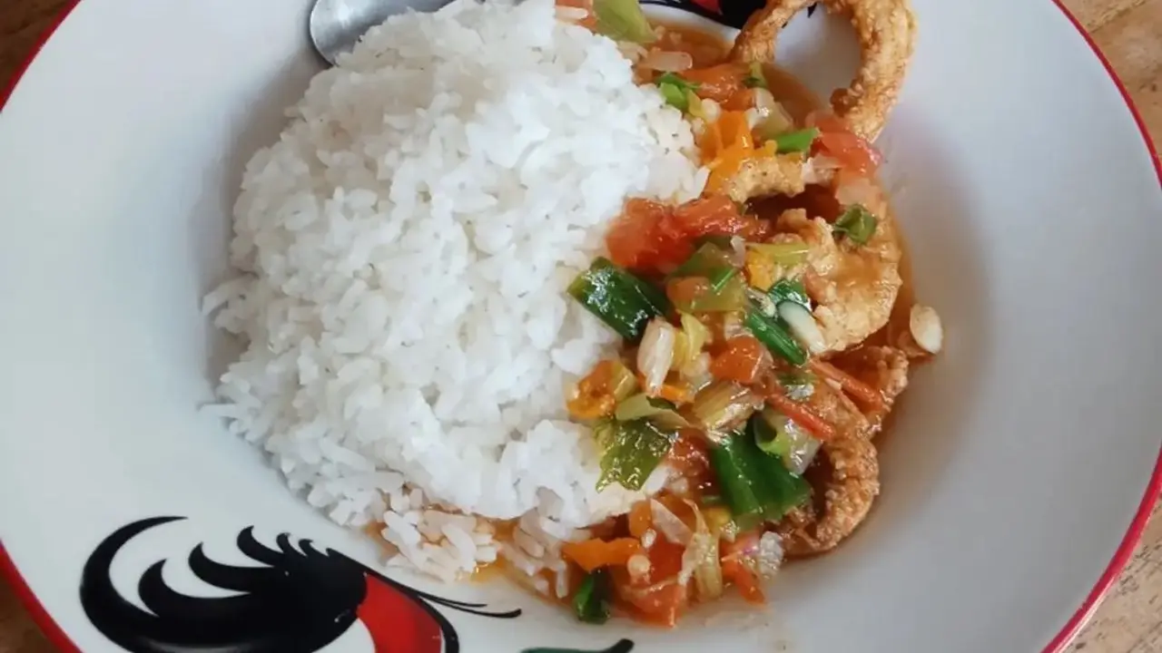 Resep praktis cumi krispi saus asam manis