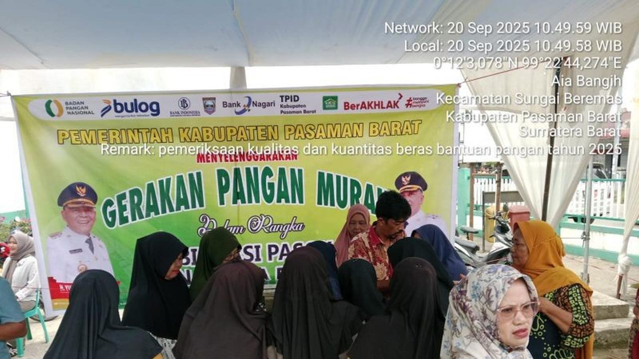 Tahukah Anda? GOW Pasaman Barat Sukses Gelar Gerakan Pangan Murah, Tekan Lonjakan Harga di Tiga Titik!