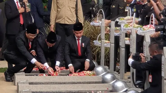 Upacara Ziarah Nasional dalam rangka Peringatan Hari Pahlawan Tahun 2024