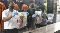 Empat orang pelaku pemerkosaan terhadap anak di bawah umur berhasil di tangkap jajaran reskrim Polresta Cirebon. (Foto: Liputan6.com/Polresta Cirebon)