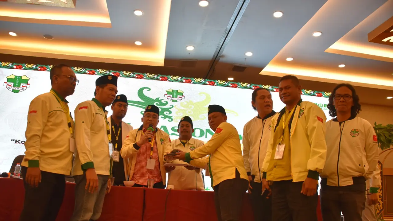 Kongres XIX Pemuda Katolik menetapkan Stefanus Gusma sebagai Ketua Umum Pemuda Katolik periode 2024-2027 (Istimewa)