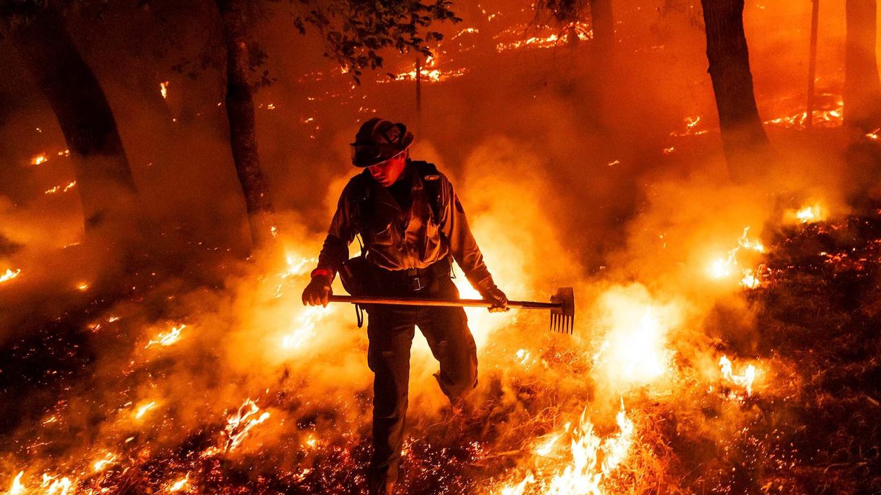 FOTO: Ngerinya Kebakaran Hutan di Napa County, Ribuan Warga California Dievakuasi
