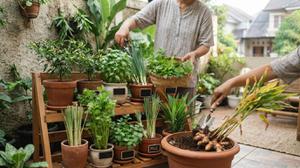 Cara Membuat Kebun Bumbu Dapur Kecil di Teras Rumah, 10 Langkah Penuhi Stok Setiap Hari