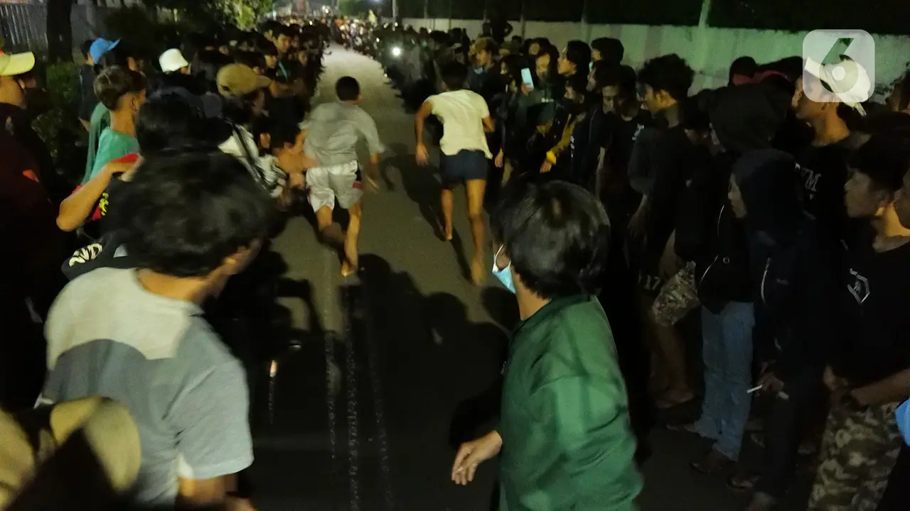 Balap Lari Liar di Bogor