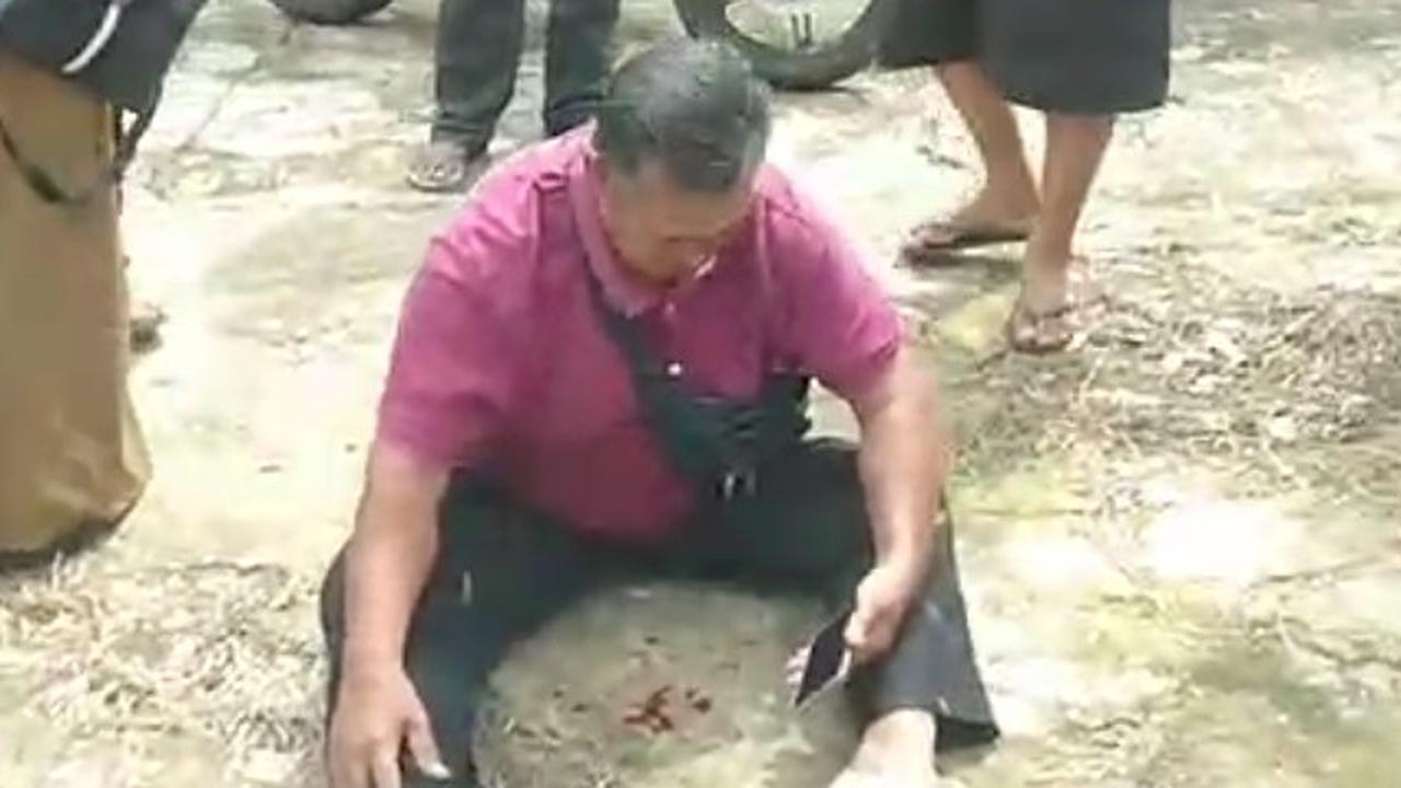 Keluarga Korban yang Ditendang Perwira Polisi di Prabumulih Menolak Damai: Ayah Saya Masih Dirawat!