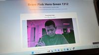 Tren Brave Pink Hero Green Viral di Medsos, Begini Cara Ganti Foto Profil Kamu. (Liputan6.com/ Yuslianson)