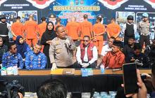 FOTO: Polda Sumbar Bongkar 37 Kasus Narkoba, 56 Tersangka Ditangkap