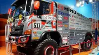 Truk Dakar Rally Hino mejeng di TMS 2019 (Hernowo Anggie/Liputan6.com)