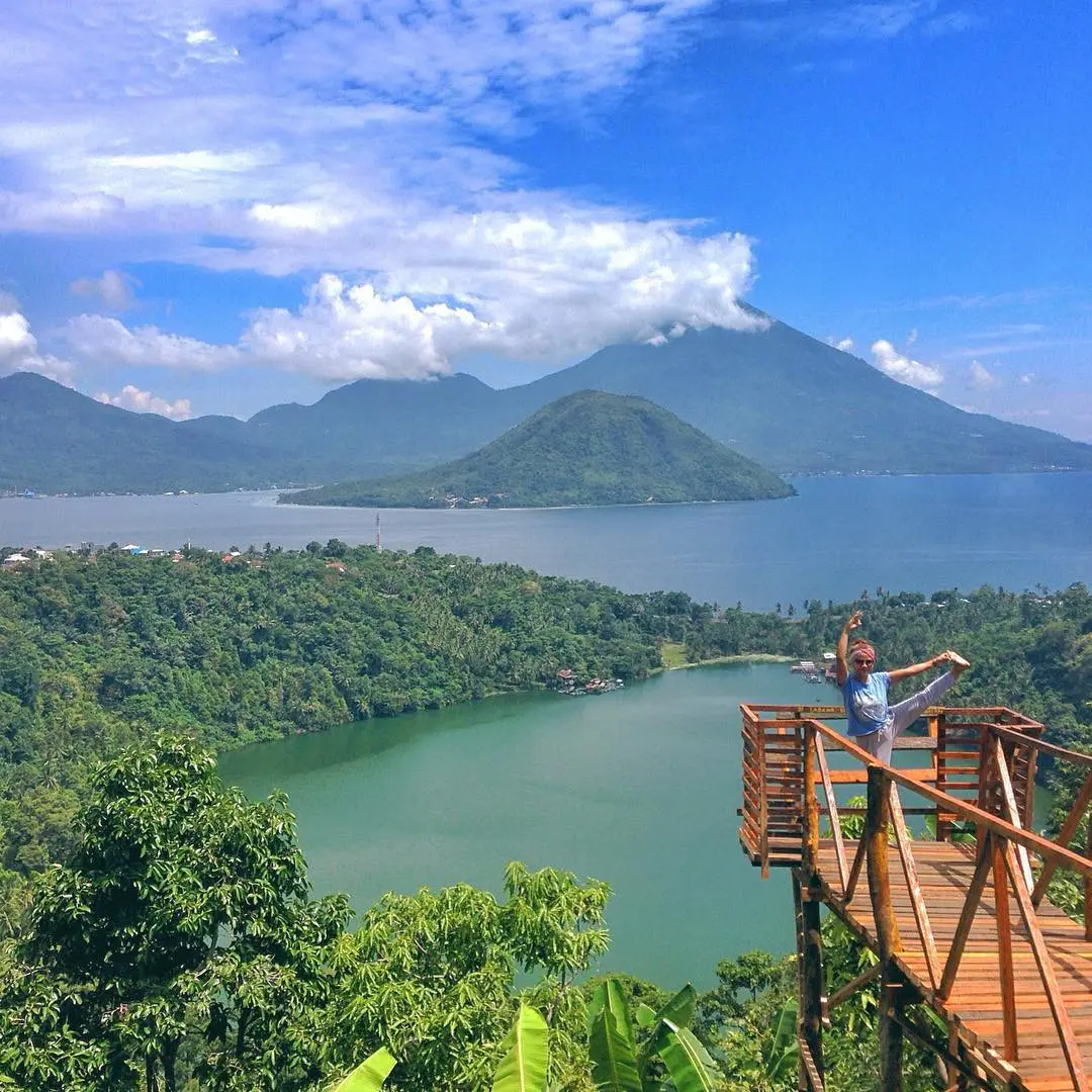 Danau Ngade, Ternate, Maluku Utara. (Sumber Foto: armand.sy/Instagram)