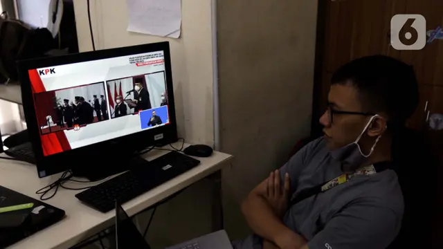 Pelantikan Pegawai KPK Jadi Aparatur Sipil Negara