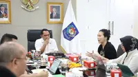 Mendagri Tito dan Wamen PPPA Veronica Bahas Keterlibatan Perempuan dalam Ketahanan Pangan
