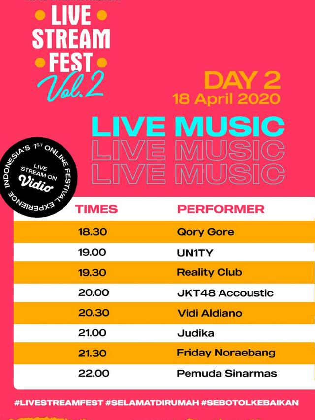 Live Stream Fest Vol.2