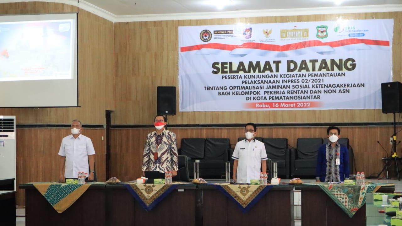 Pastikan Implementasi Inpres 2/2021, Tim KSP dan BPJS Ketenagakerjaan Tinjau Langsung Implementasi di Wilayah Sumatera Utara