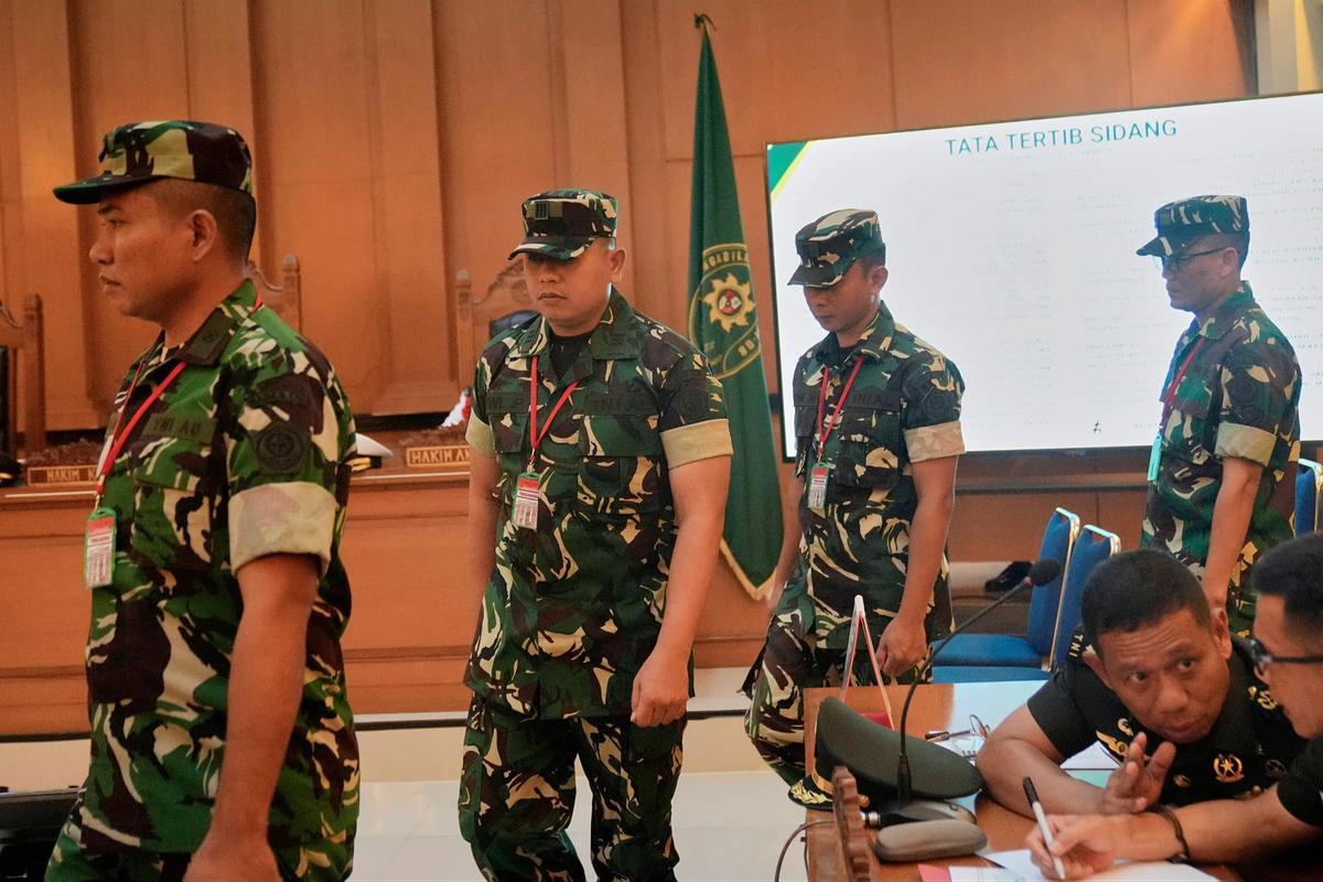 FOTO: Sidang Perdana Kasus Penyiraman Air Keras Aktivis HAM