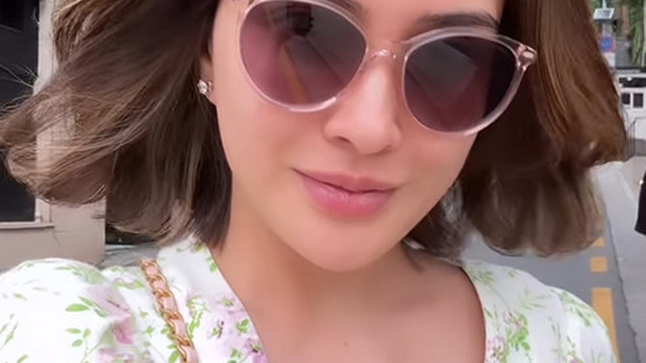 Pamer Rambut Baru di Insta Story