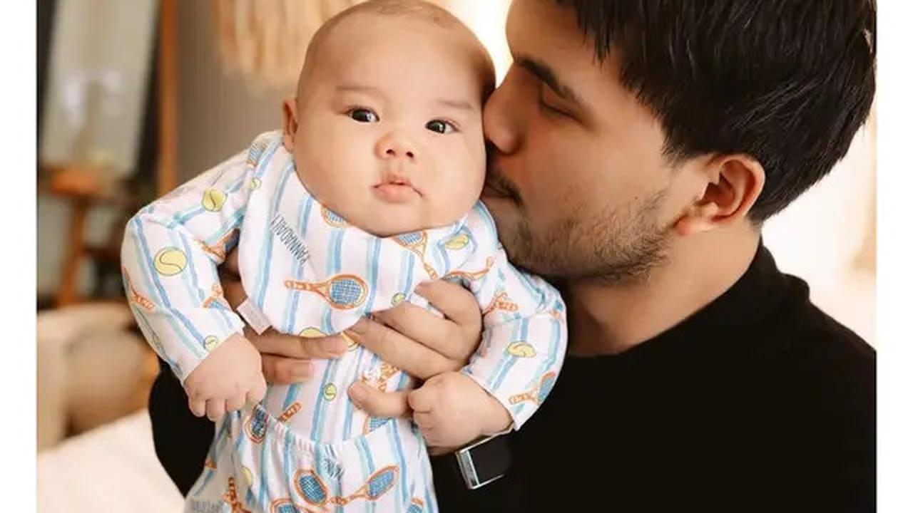 7 Potret Wajah Baby Arash, Diungkap Aaliyah dan Thariq di Usia 3 Bulan
