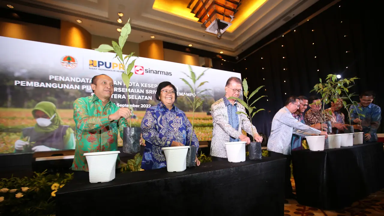 Rehabilitasi Hutan Sumsel, KLHK-Sinar Mas Bangun Persemaian Sriwijaya Kemampo