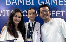 Potret Salma Putri Cantik Atiqah Hasiholan & Rio Dewanto Raih 4 Medali Emas di Kompetisi Gymnastic
