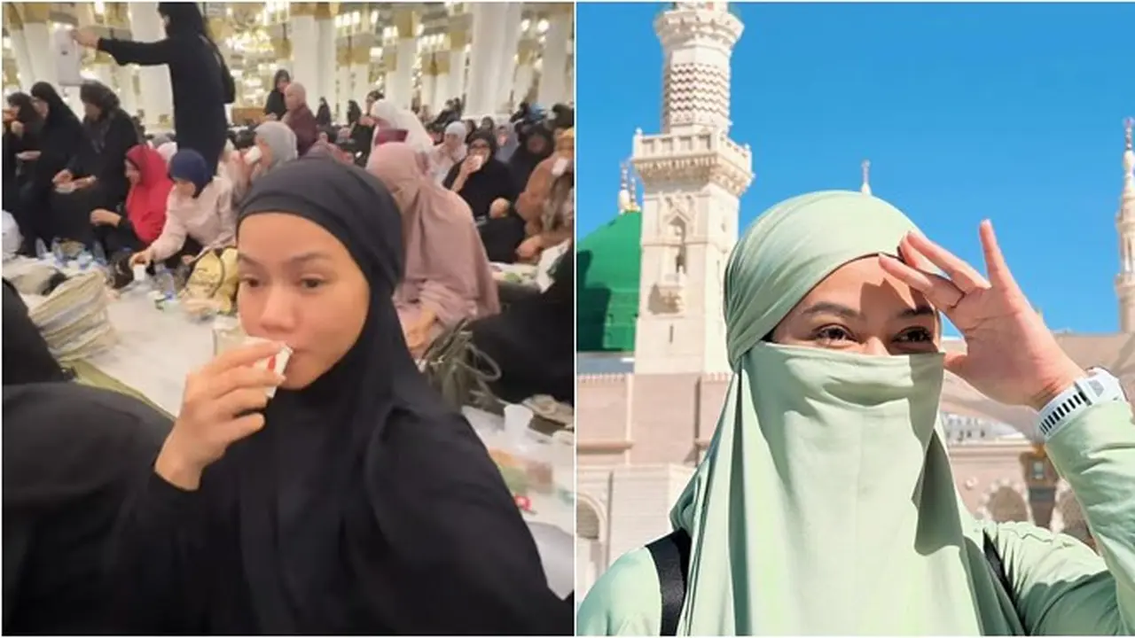 8 Potret Yura Yunita Jalani Umroh di Ramadhan 2024, Tampil Bercadar
