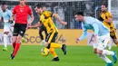 Saat ini, I Nerazzurri berada di peringkat ketiga klasemen sementara Serie A dengan nilai 34. Mereka tertinggal tiga poin dari Atalanta yang menghuni posisi teratas. (AP Photo/Gregorio Borgia)