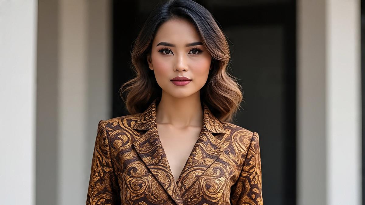 14 Model Baju Batik Blazer Wanita Terbaru 2025, Gaya Kantor hingga Acara Resmi