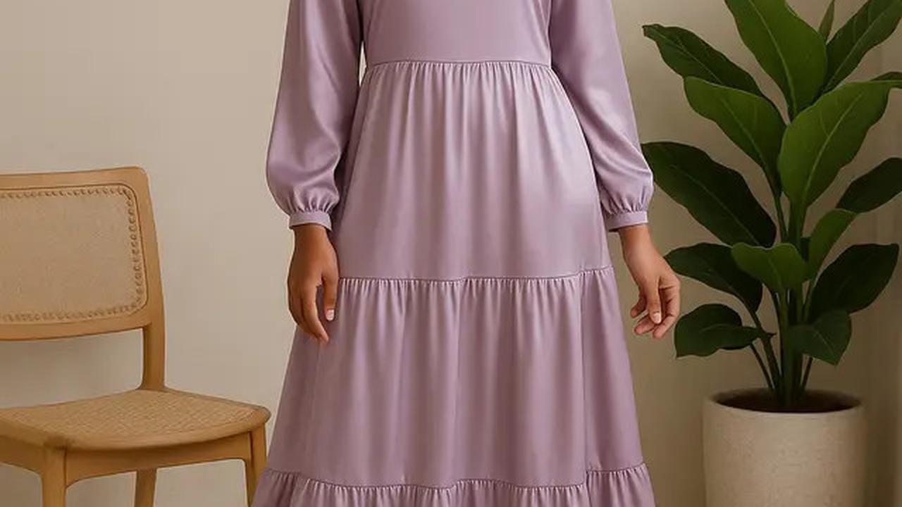 7 Inspirasi Gamis Warna Pastel untuk Kulit Sawo Matang, Tampil Cerah Alami dan Makin Pede